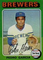 1975 Topps Mini #147 Pedro Garcia Baseball Card