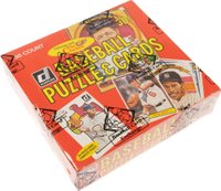 1982 Donruss #WPB Wax Pack Box 36 Packs Baseball Card