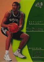 1997 Skybox E-X2001 #75 Tim Duncan Essential Credentials Now Basketball Card