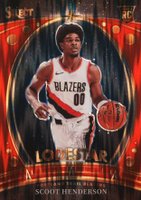2023 Panini Select Lodestars #1 Scoot Henderson Red Flash Basketball Card