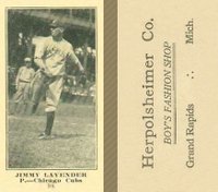1916 Herpolsheimer Co. #98 Jack Lapp Baseball Card