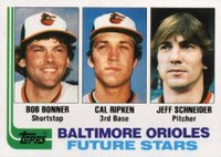 1982 Topps #21 Orioles Future Stars Baseball Card