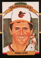 1987 Donruss #9 Fred Lynn Diamond Kings Baseball Card