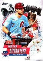 2025 Topps Home Field Advantage #HA34 Trea Turner Series 2 Baseball Card