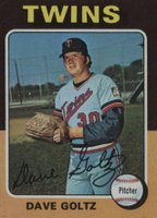 1975 Topps Mini #419 Dave Goltz Baseball Card