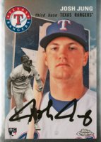 2023 Topps Chrome Platinum Anniversary 1954 Topps Chrome City Variations #53 Josh Jung Baseball Card