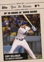 2017 Topps Throwback Thursday  #171 Cody Bellinger Baseball Card