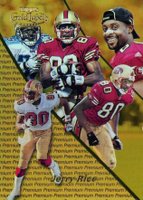 2000 Topps Gold Label Premium #13 Jerry Rice Football Card