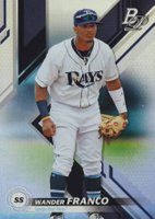 2019 Bowman Platinum Top Prospects #TOP9 Wander Franco Baseball Card