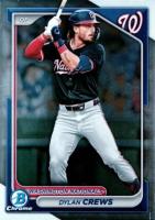 2024 Bowman Draft #BDC125 Dylan Crews Chrome Baseball Card