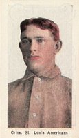 1910 Sporting Life # Dode Criss Baseball Card