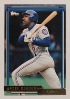 1992 Topps Gold #460 Andre Dawson Baseball Card