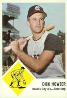 1963 Fleer #15 Dick Howser Baseball Card