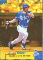 1999 Finest #204 Johnny Damon Gold Refractor Baseball Card