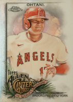 2022 Topps Allen & Ginter Chrome #58 Shohei Ohtani Refractor Baseball Card