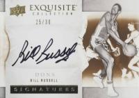 2012 Upper Deck Exquisite Collection Signatures #S-BR Bill Russell Basketball Card