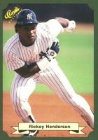 1987 Classic MLB Game #12 Rickey Henderson Baseball Card