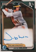 2024 Bowman Chrome Prospect Autographs #CPAJWI Jacob Wilson Baseball Card