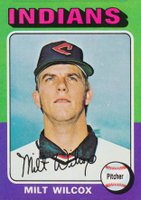1975 Topps Mini #14 Milt Wilcox Baseball Card