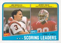 1988 Topps #218 Scoring Leaders Scoring Leaders Football Card
