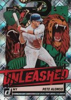 2021 Panini Donruss Unleashed #UNL7 Pete Alonso Diamond Baseball Card