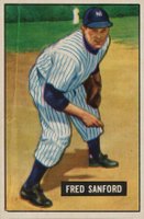 1951 Bowman #145 Fred Sanford Baseball Card