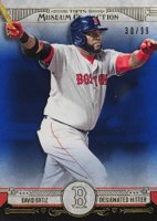 2015 Topps Museum Collection #1 David Ortiz Blue Baseball Card