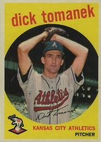 1959 Topps #369 Dick Tomanek Baseball Card