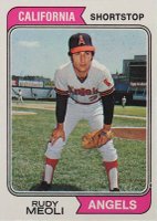 1974 Topps #188 Rudy Meoli Baseball Card