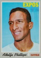 1970 Topps #666 Adolfo Phillips Baseball Card