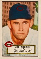 1952 Topps #347 Joe Adcock Baseball Card