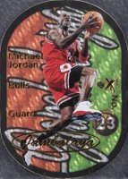 1997 Skybox E-X2001 Jambalaya #6 Michael Jordan Basketball Card