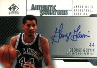 2003 SP Signature Authentic Signature #AS-GG George Gervin Basketball Card
