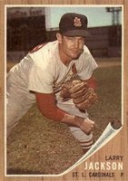 1962 Topps #83 Larry Jackson Baseball Card