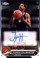 2023 Topps Chrome Topps Chrome Autographs #CGTH Tyrese Haliburton Basketball Card