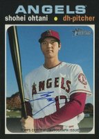 2020 Topps Heritage Real One Autograph #SO Shohei Ohtani Baseball Card