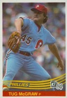 1984 Donruss #547 Tug McGraw Baseball Card