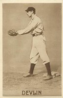 1910 Sepia Postcards # Art Devlin Baseball Card
