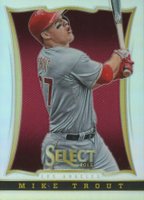 2013 Panini Select #22 Mike Trout Prizm Baseball Card