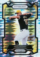 2024 Panini Prizm #118 Paul Skenes Pulsar Prizm Baseball Card