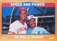 1988 Score #649 Speed and Power Baseball Card