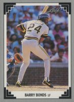 1991 Leaf #261 Barry Bonds Baseball Card