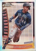 2022 Topps Chrome Sonic 1996 Youthquake #YQ2 Julio Rodriguez Baseball Card