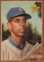 1962 Topps #69 Phil Ortega Baseball Card
