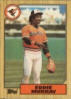 1987 Topps Tiffany #120 Eddie Murray Baseball Card