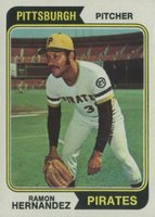 1974 Topps #222 Ramon Hernandez Baseball Card