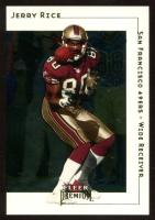 2001 Fleer Premium  #161 Jerry Rice Football Card