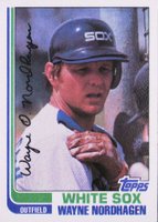 1982 Topps #597 Wayne Nordhagen Baseball Card