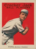 1914 Cracker Jack #83 Russ Ford Baseball Card