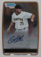 2012 Bowman Prospects #BCP86 Gerrit Cole Chrome-Autograph Baseball Card